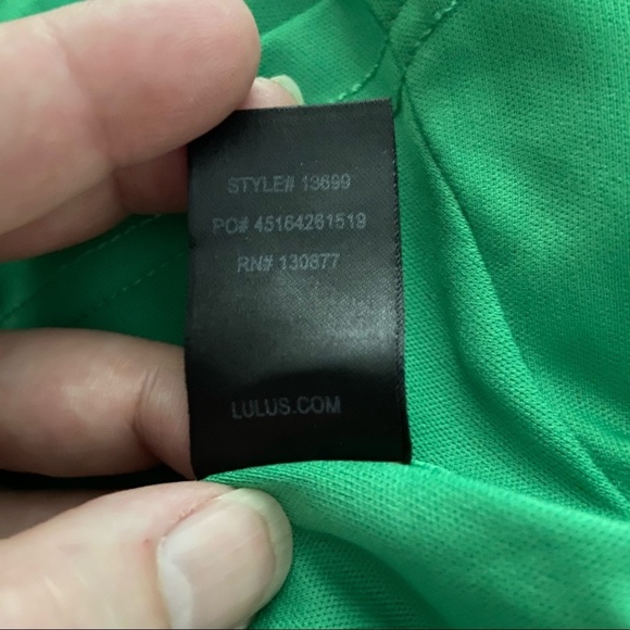 Lulu’s Green Mythical Of Love Maxi Dress - Picture 7 of 10